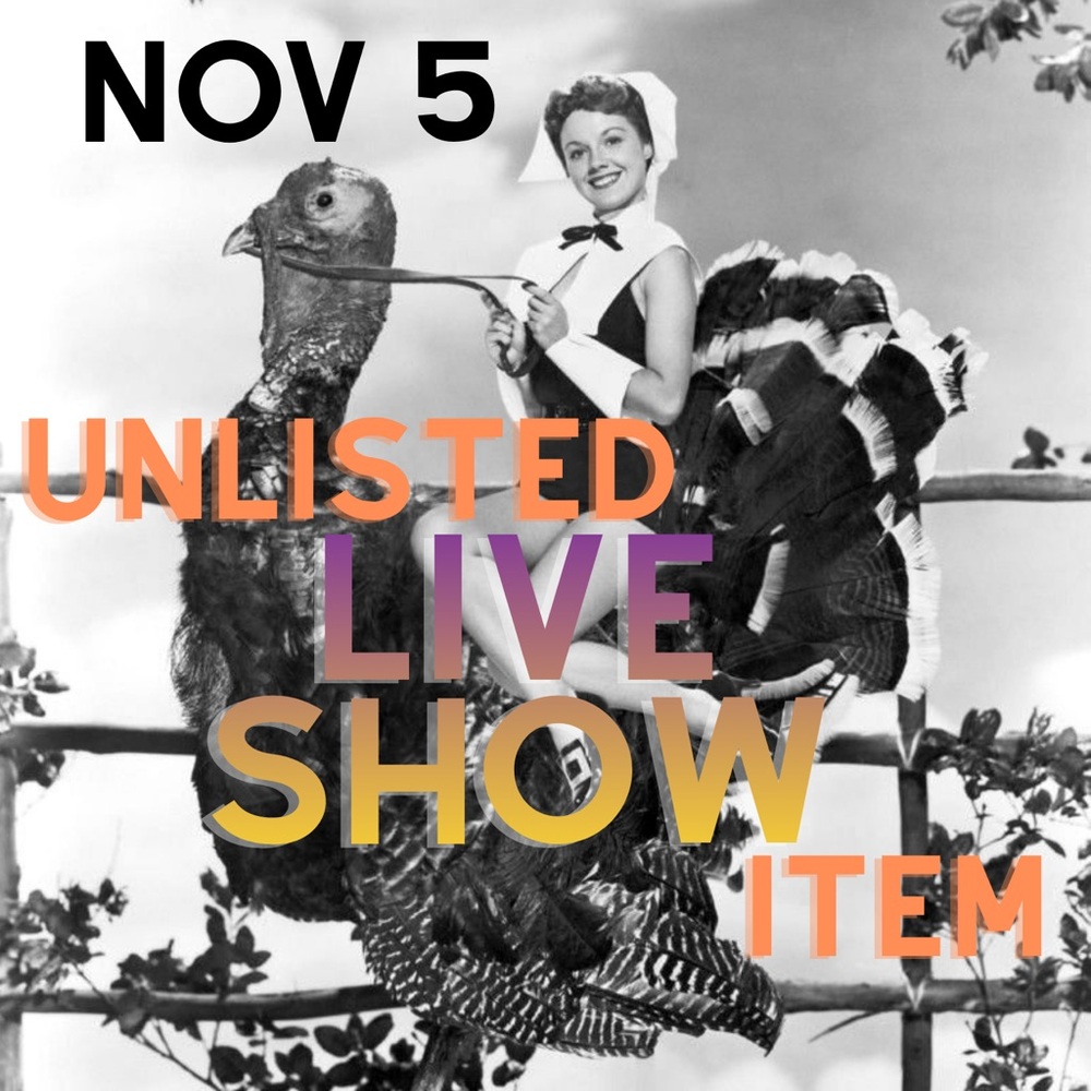 Nov 5 Unlisted Live Show Item